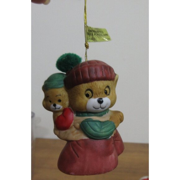3 Pc Lot Jasco J.S.N.Y. Bears Penguin Bell 3 Size Figurine Ornament Xmas Holiday - Picture 10 of 16